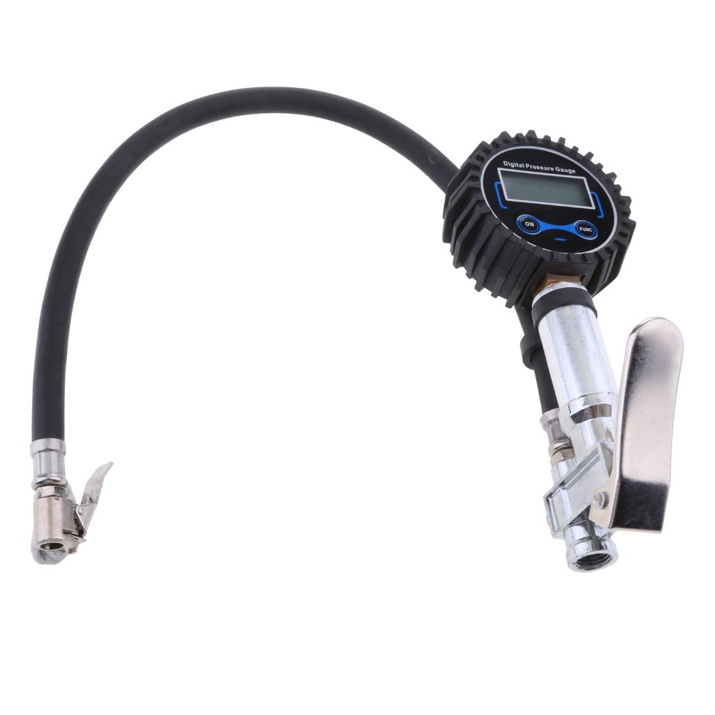 Digital Car Air Tire Tyre Inflator High Accurate Pressure Gauge Tester #3