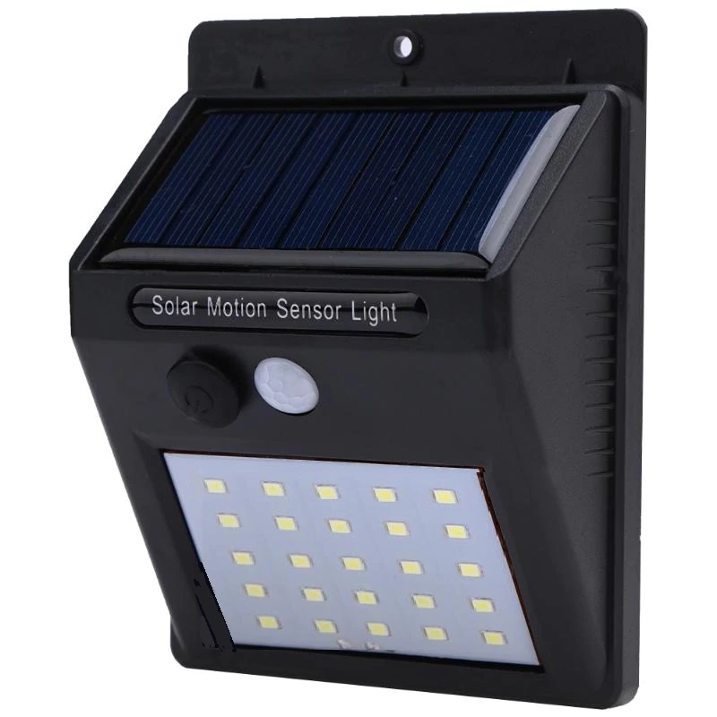 Đèn cảm biến hồng ngoại năng lượng mặt trời 20 led V3
