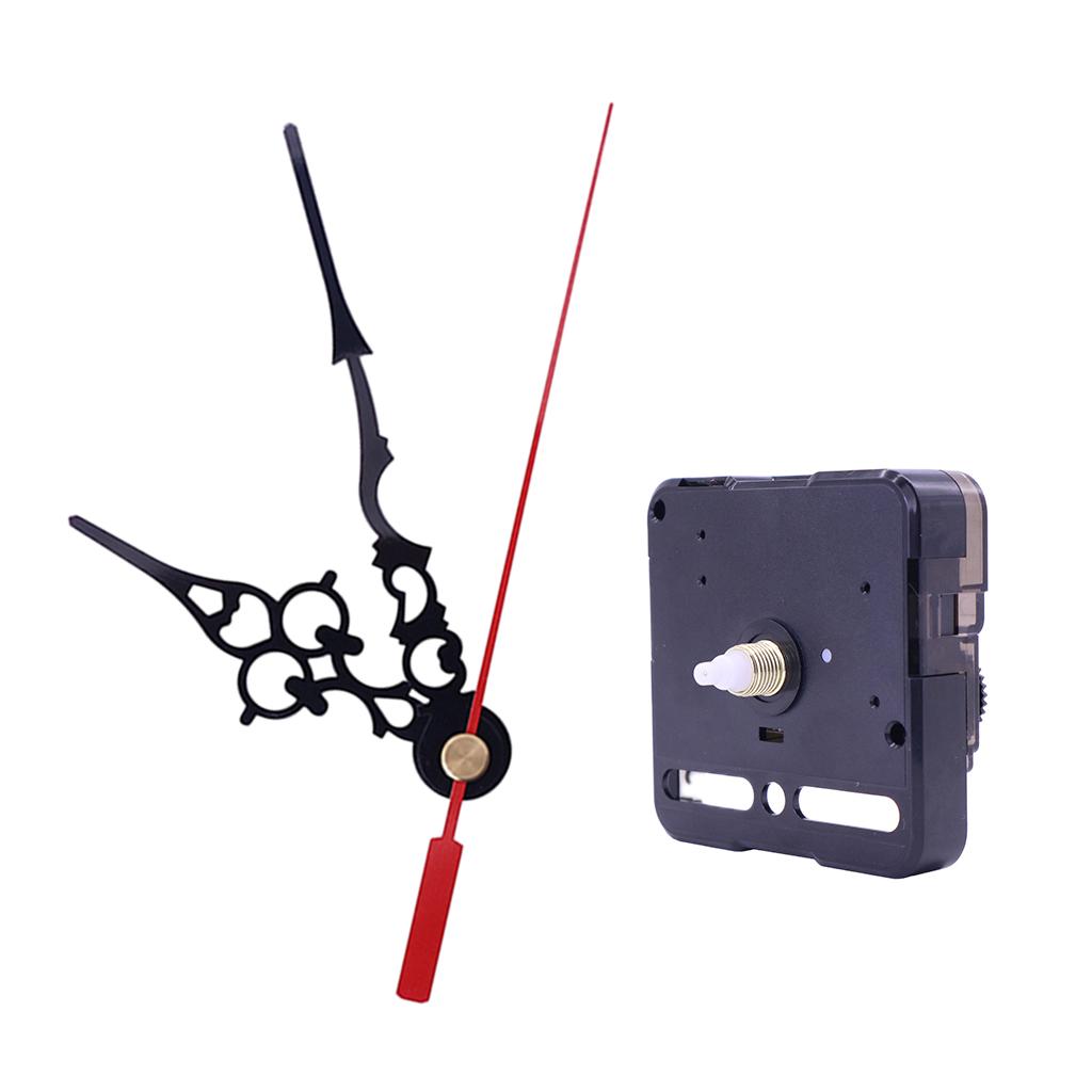 Wall Clock Quiet Clockwork, HR903 Quartz Clockwork, Whisper Quiet Clockwork with 3 Pointer Sets for Wall Clock