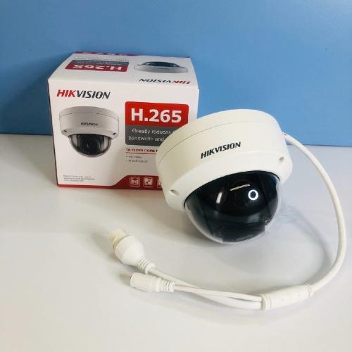 Camera Dome hồng ngoại 2.0 Mpx 1080p siêu nét Hikvision DS-2CD1123G0E-I (4mm) - Hàng chính hãng