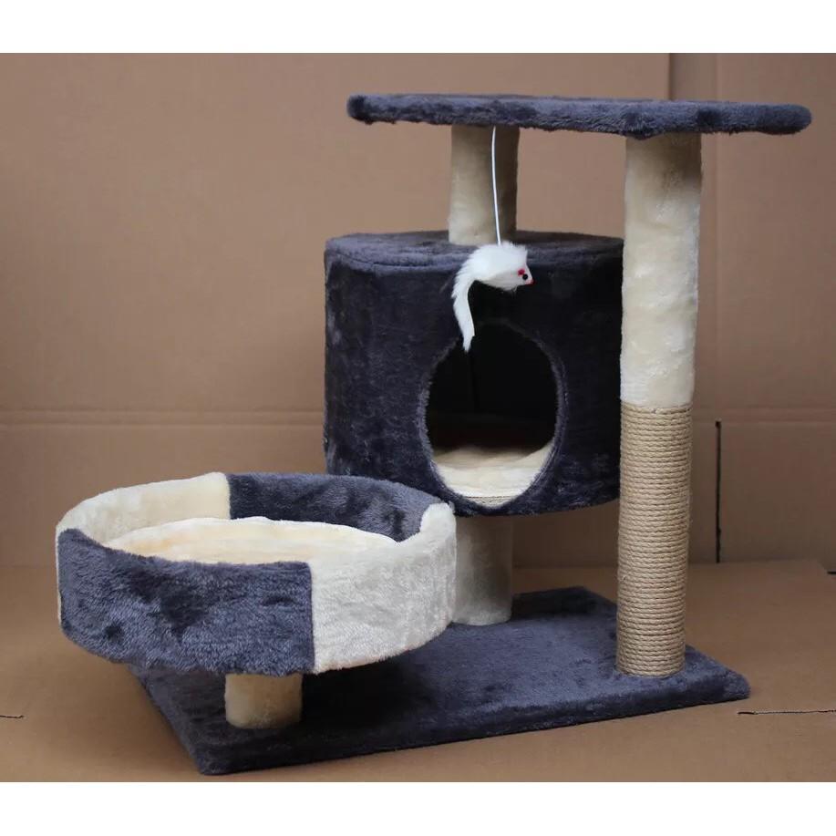 Cattree nhà mèo 3 tầng - Nhà cây cho mèo (Hàng có sẵn)