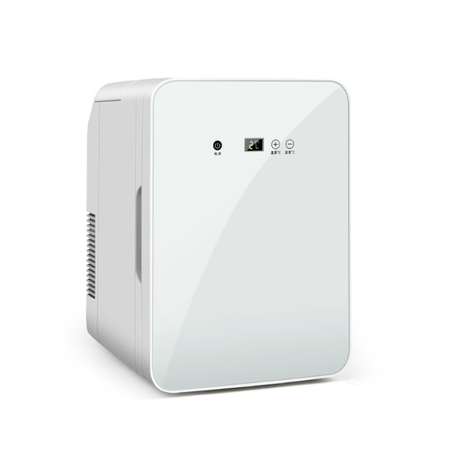 Tủ lạnh mini 10L hiển thị nhiệt độ dùng cho gia đình và ô tô