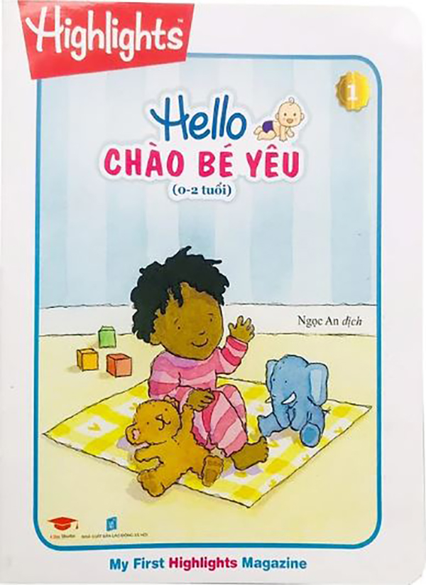 Sách - Cuốn Tạp chí Hello – Chào bé yêu 1 ( 0-2 tuổi) 