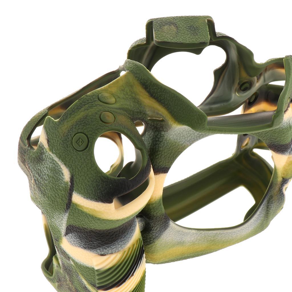 Detachable silicone camera protective cover for  black