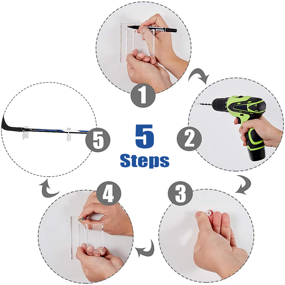 Giá Đỡ Gậy Khúc Côn Cầu