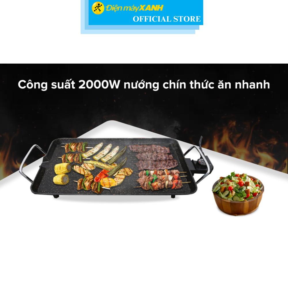 Bếp nướng điện Kangaroo KG 699G 2000 W - Hàng Chính Hãng
