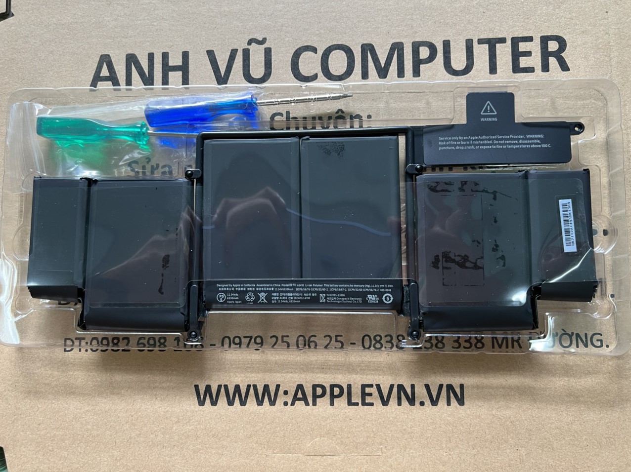 Pin A1493 Dành Cho MacBook Pro Retina 13&quot; Model A1502 (year late 2013 &amp; mid 2014)