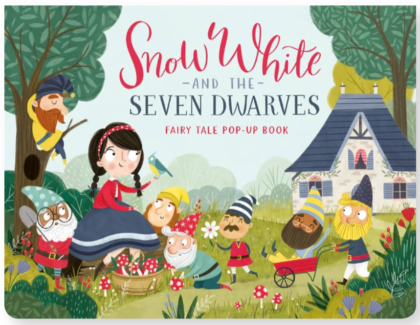 Sách thiếu nhi tiếng Anh: Snow White Fairy Tale Pop-up