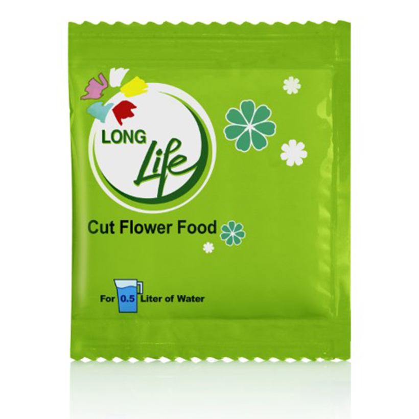 Thuốc Dưỡng Hoa Tươi Cắt Cành Nhập Khẩu Israel hiệu Longlife phù hợp dùng làm nước cắm hoa cho mọi loại hoa tại nhà và 14 ngày không cần thay nước mới
