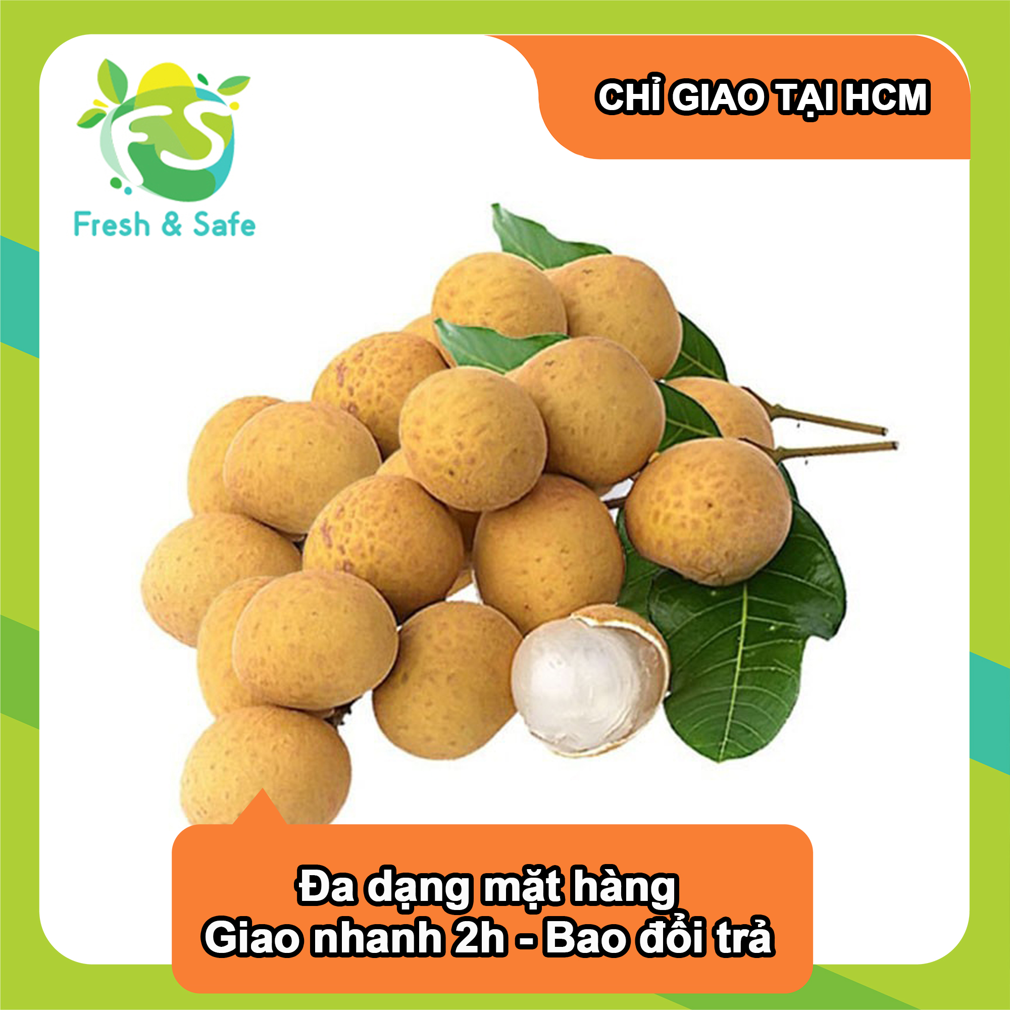 [CHỈ GIAO HCM] Nhãn Thái cành - 1kg