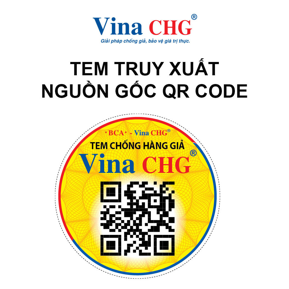 Tem truy xuất nguồn gốc Qr code Vina CHG - Hàng Chính Hãng