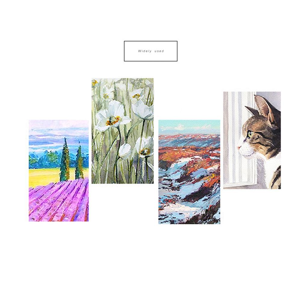 Bộ cọ vẽ Tay Cầm Bằng Gỗ Cho Sơn Dầu Acrylic Màu Nước 7 cái