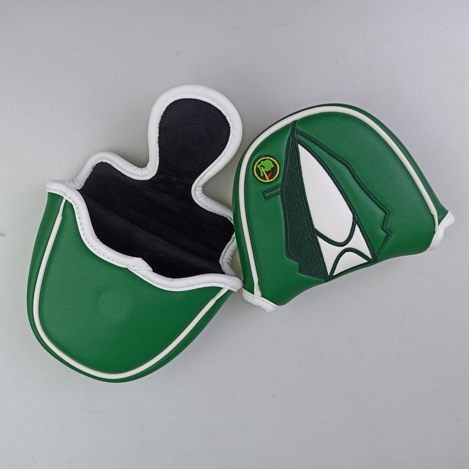 Golf Mallet Putter Head Cover  Closure Durable Waterproof PU Leather