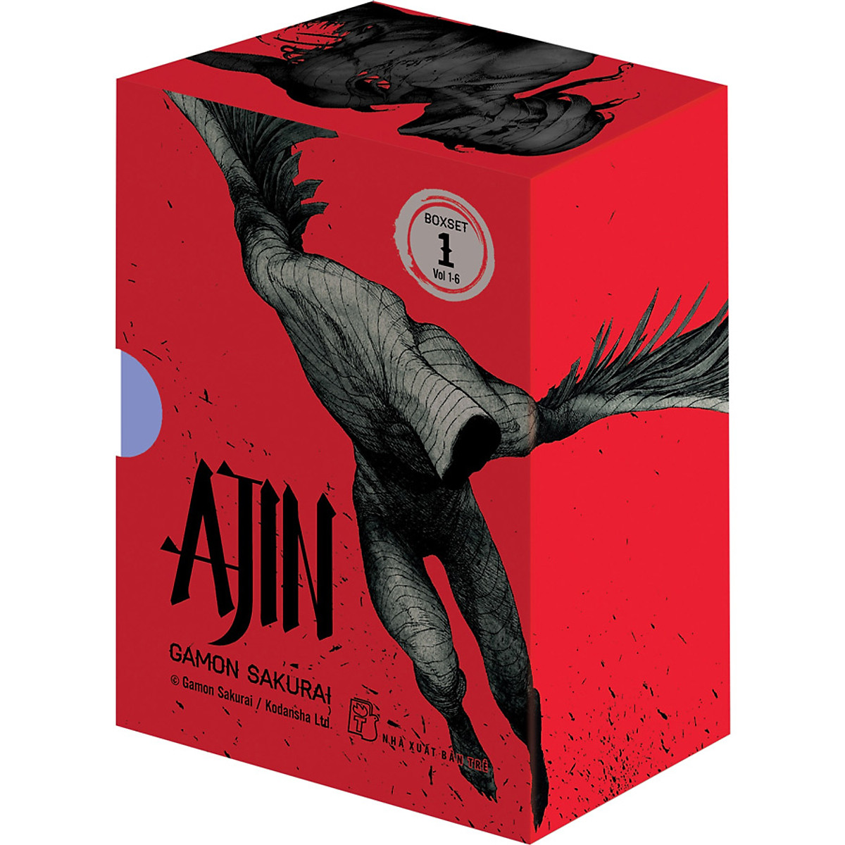 Ajin - Boxset Số 1 (Tập 1 - 6) - Tặng Kèm Bookmark 3D- Sổ tay