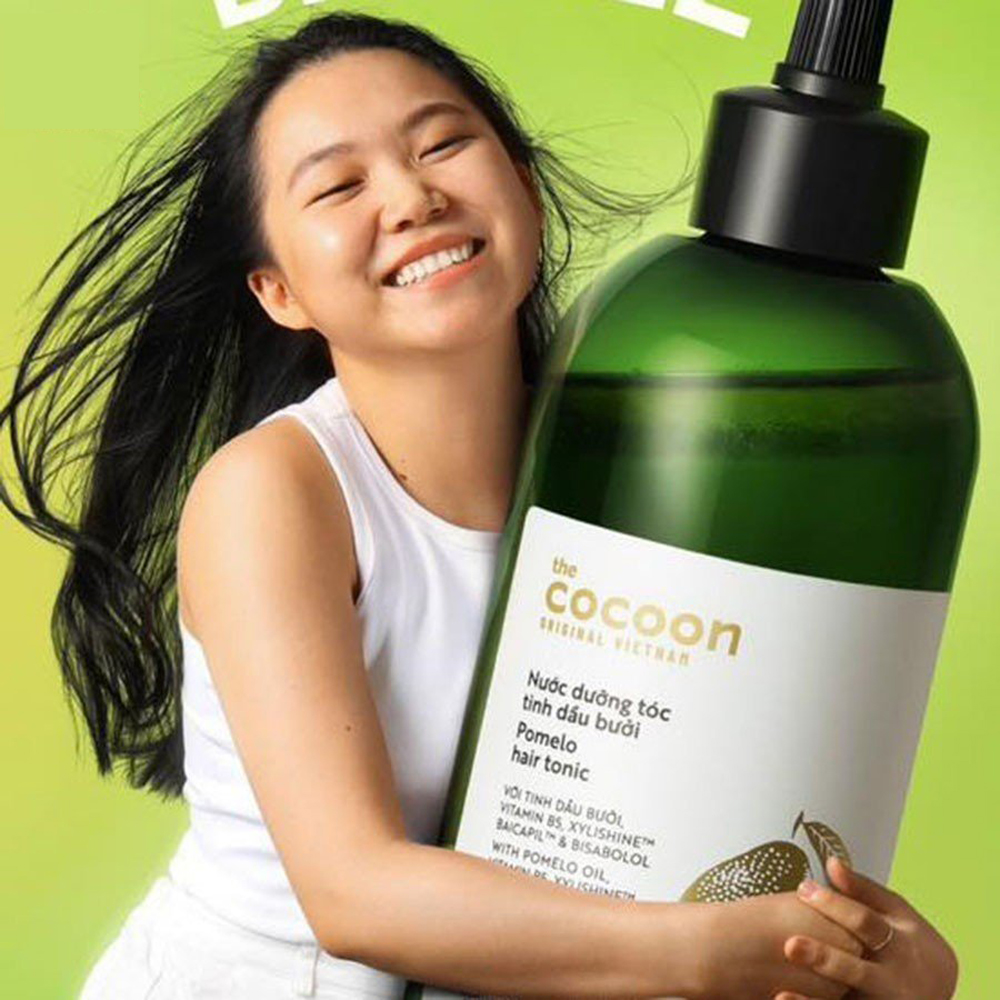 Bigsize - Nước dưỡng tóc tinh dầu bưởi Cocoon giúp giảm gãy rụng &amp; làm mềm tóc 310ml