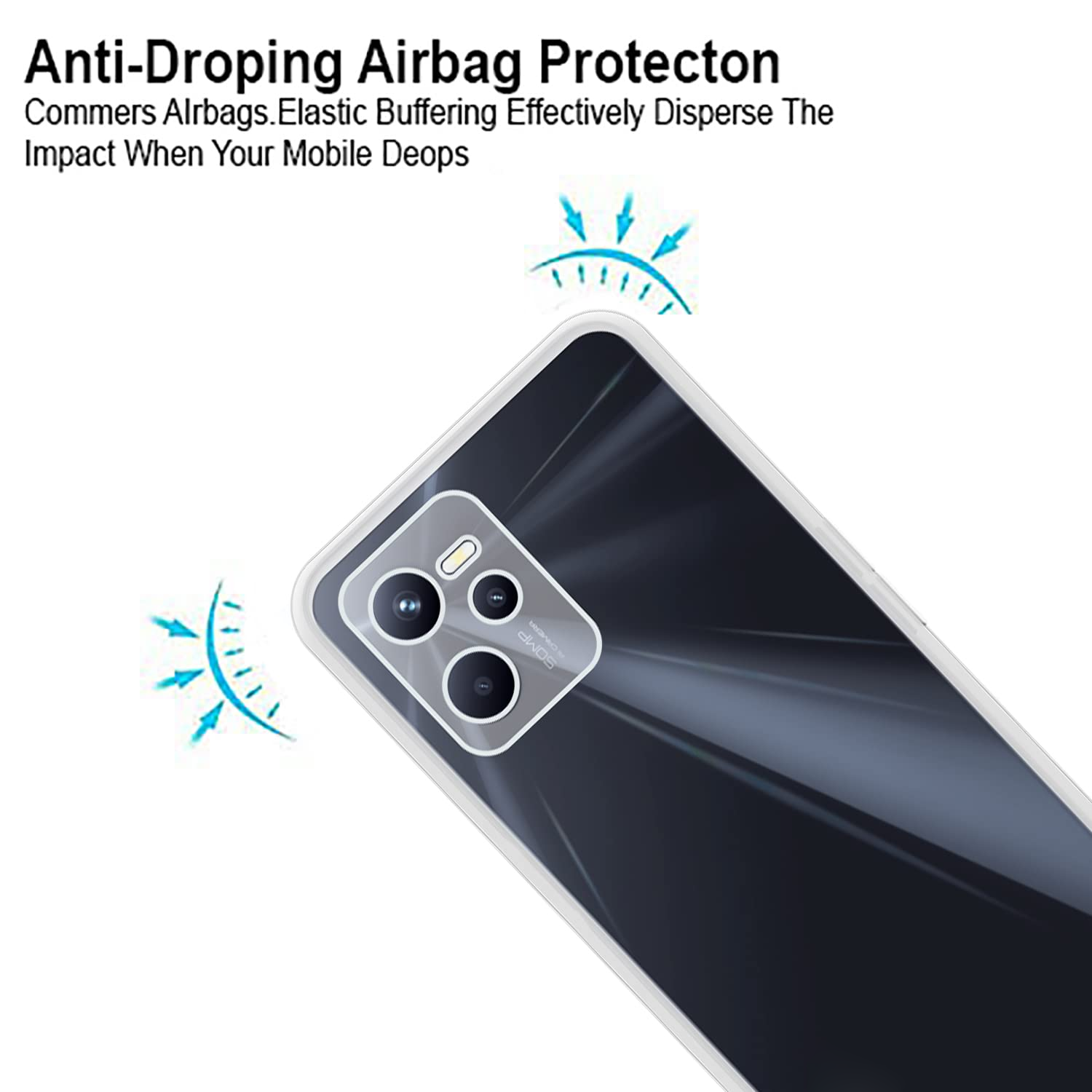 Ốp lưng silicon dẻo cho Oppo Realme C35 hiệu Ultra Thin trong suốt mỏng 0.6mm độ trong tuyệt đối chống trầy xước - Hàng nhập khẩu