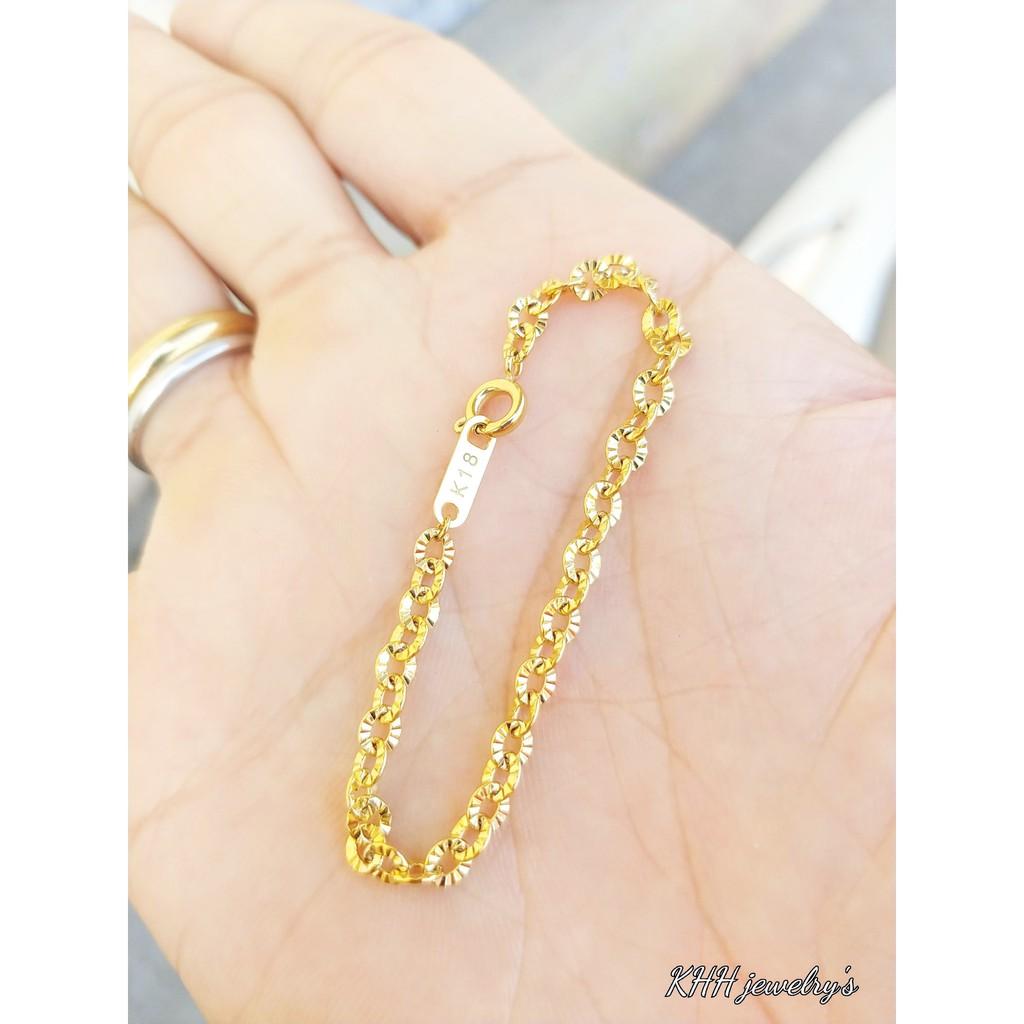 Lắc Tay Xích Phay Nhỏ Nano Cao Cấp 4MM-Dùng tắm rửa thoải mái không đen