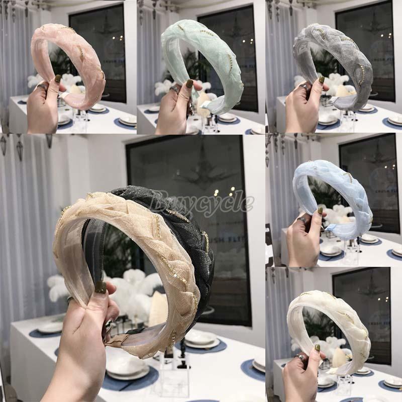 Băng đô ren lưới cho cô dâu