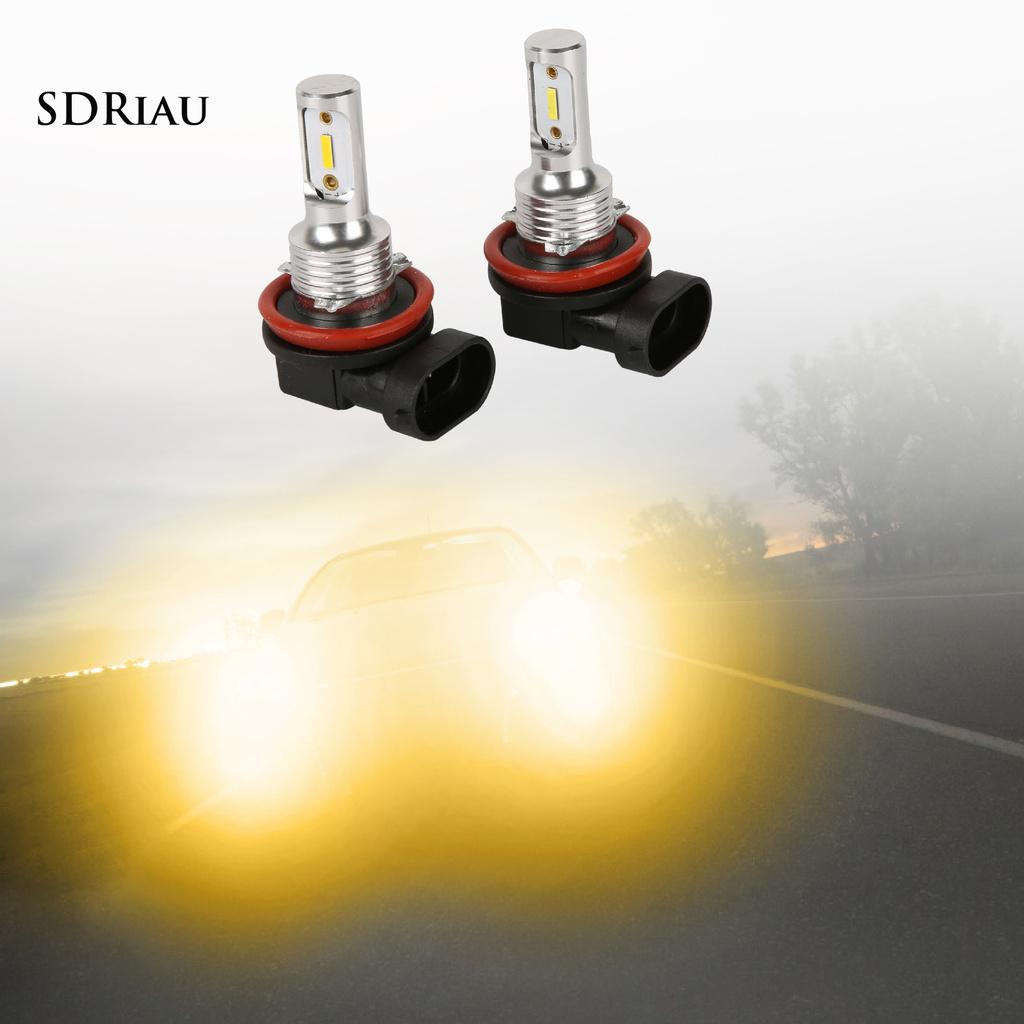 2 Bóng Đèn Led H8 / H11 30w Ip67 Chống Nước Cho Xe Hơi