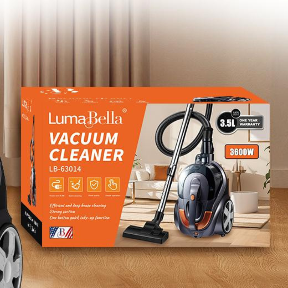 Máy hút bụi cầm tay gia đình Lumabella LB-63014 công suất cao, lực hút mạnh, có màn hình LCD vô cùng tiện ích - DELIYA - HÀNG CHÍNH HÃNG