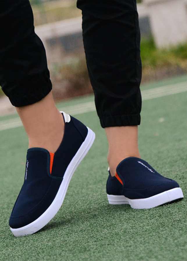 Giày Sneaker Nam Chất Vải [TN88- Xanh Navy, TN86-Đen]