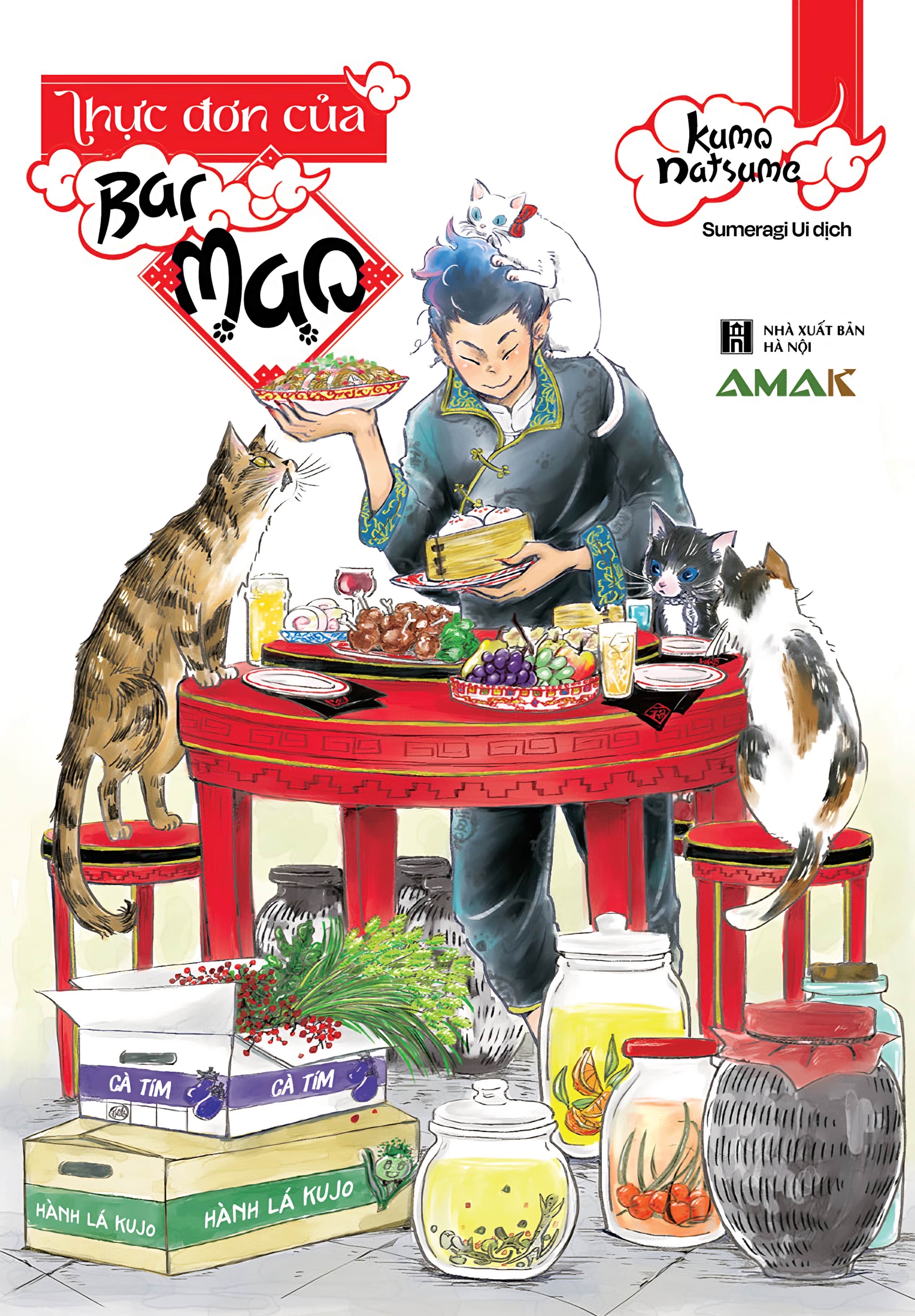 [Manga] Thực Đơn Của Bar Mao - Tác giả: Kumo Natsume - Amakbooks