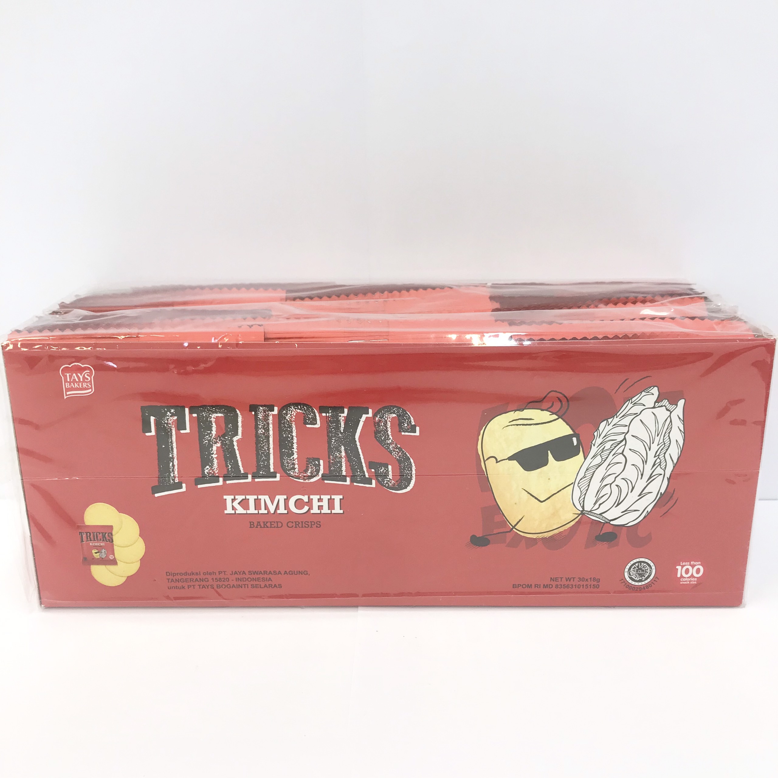 Bánh Crackers Khoai Tây Nướng Tricks Vị Kim Chi