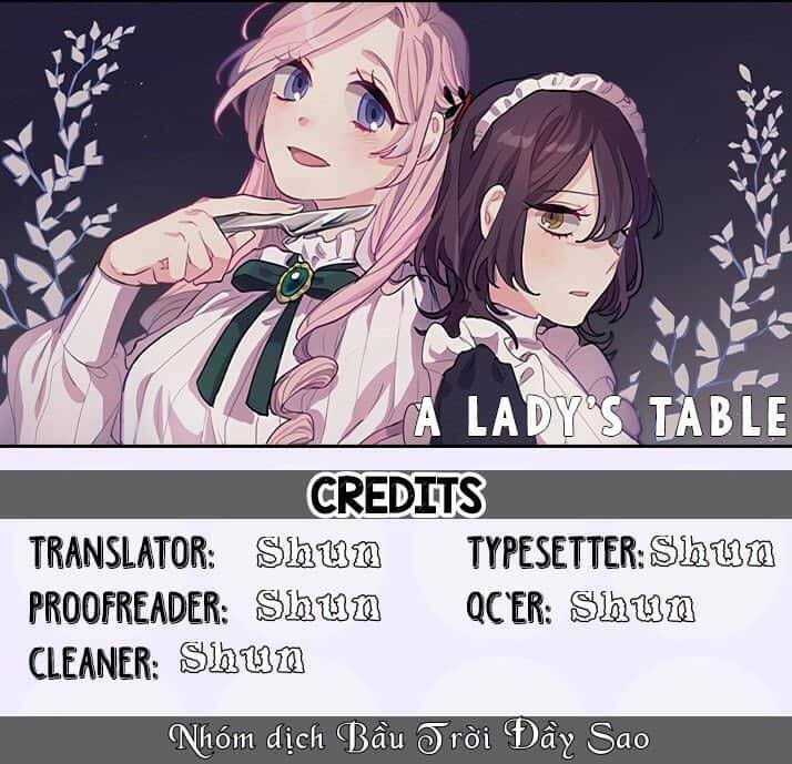 a lady's table chapter 2 3