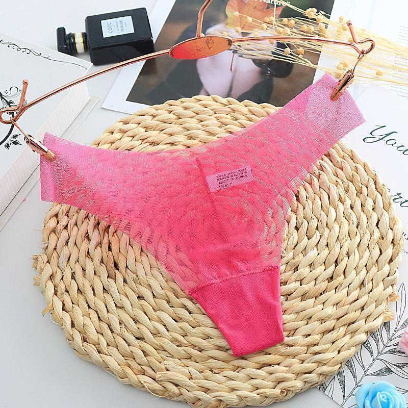 Quần lót nữ chất liệu lưới thun tuyn siêumỏng, siêuthoáng mát. l ọ t. k h e Women Đen