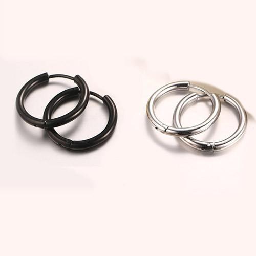 Bông tai Sơn Tùng inox tròn thời trang BH647