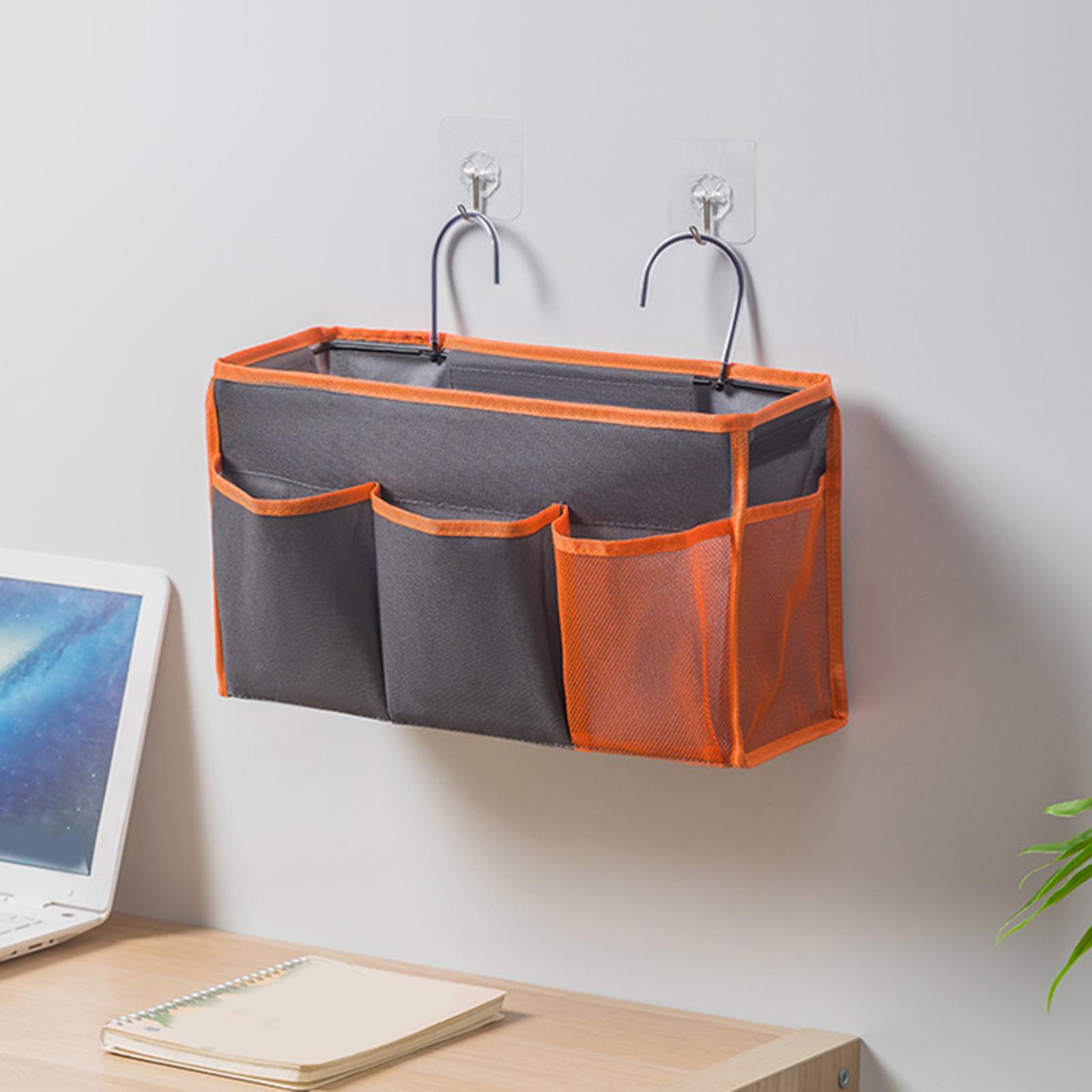 Portable Bedside Organizer Bedside Hanging Storage Basket for Bedroom Room