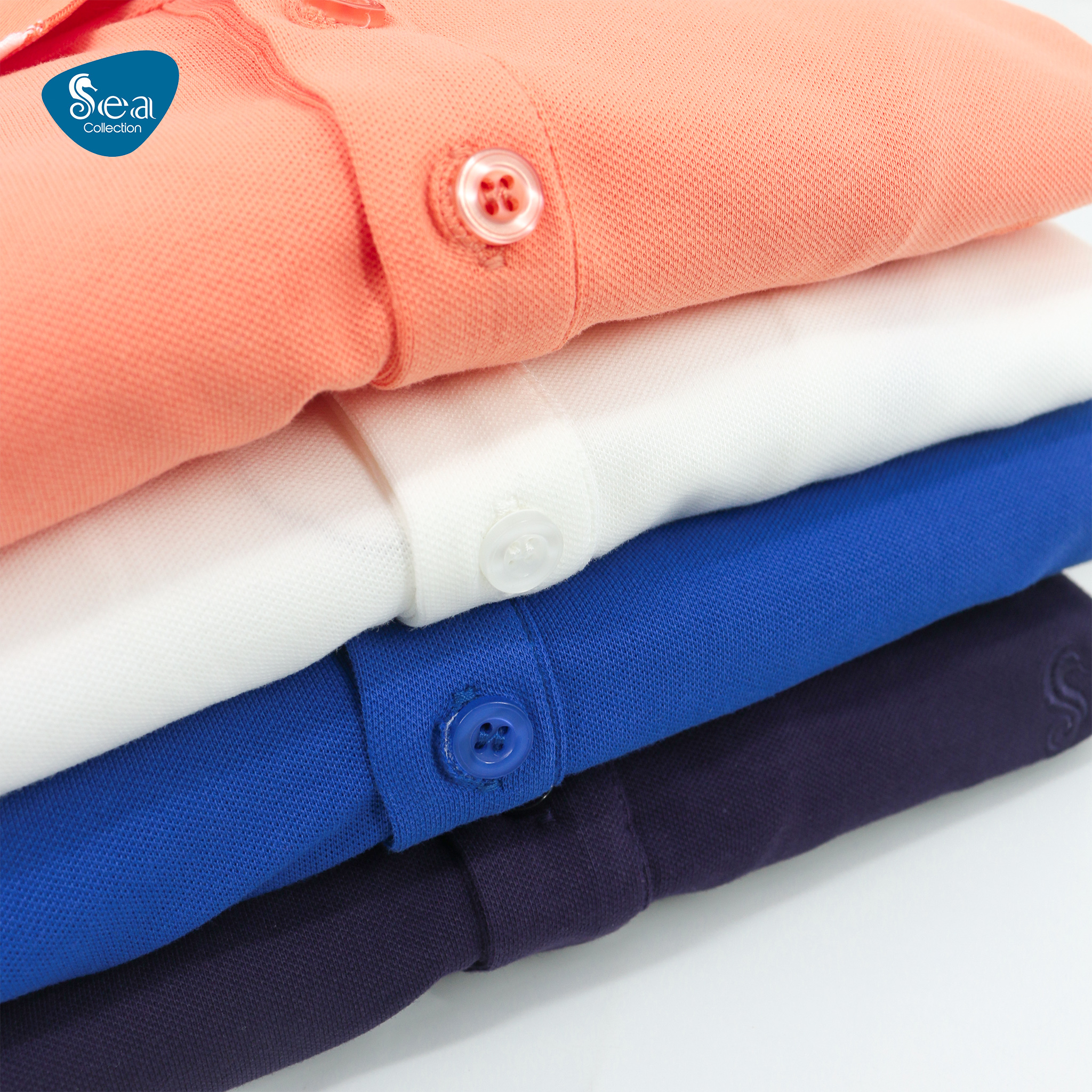 Áo Thun Polo Nam Thêu Sea Collection 12226