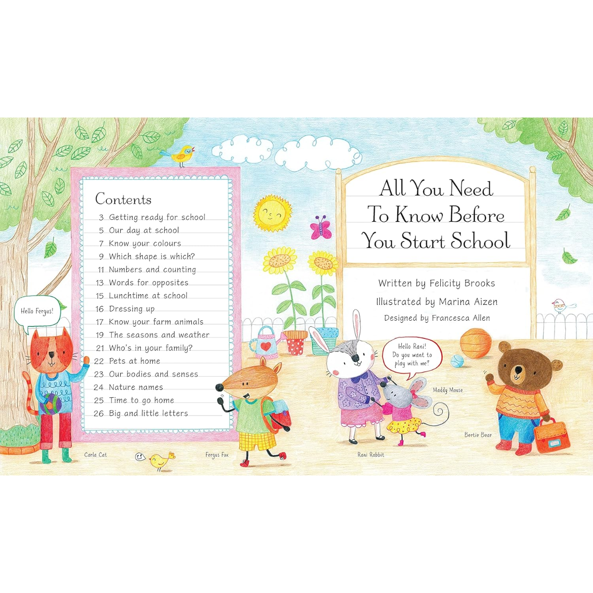 Sách tiếng Anh - Usborne All You Need To Know Before You Start School