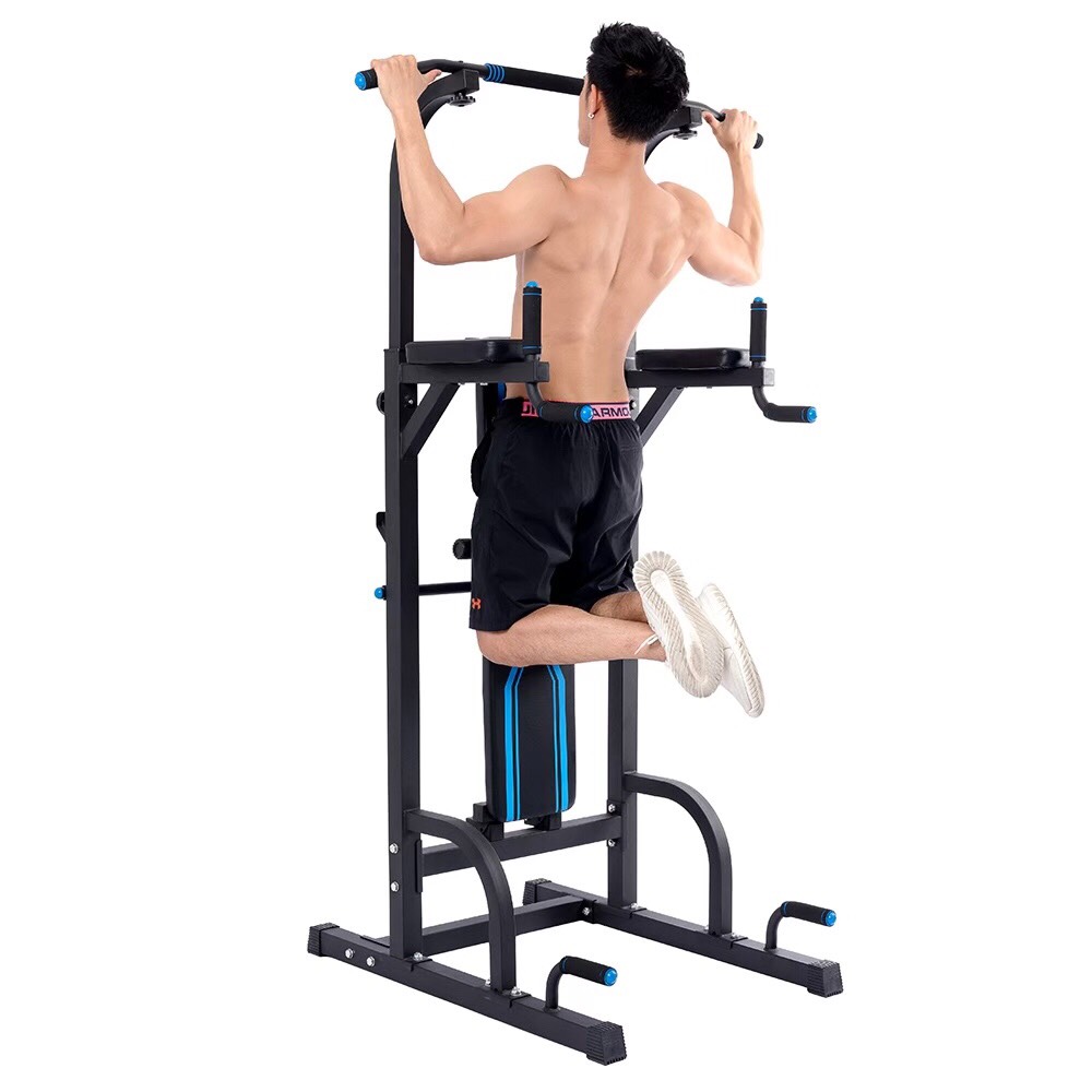 Giàn Xà Đơn,Xà Kép Thiết Bị Tập Luyện Máy Tập Tổng Hợp Tay Vai Bụng BG DB-001 CHIN- Đen