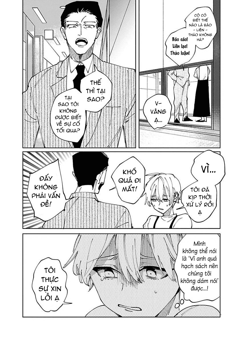 hậu bối yandere muốn cứu vớt ''nô lệ của tư bản'' chapter 3.2 8