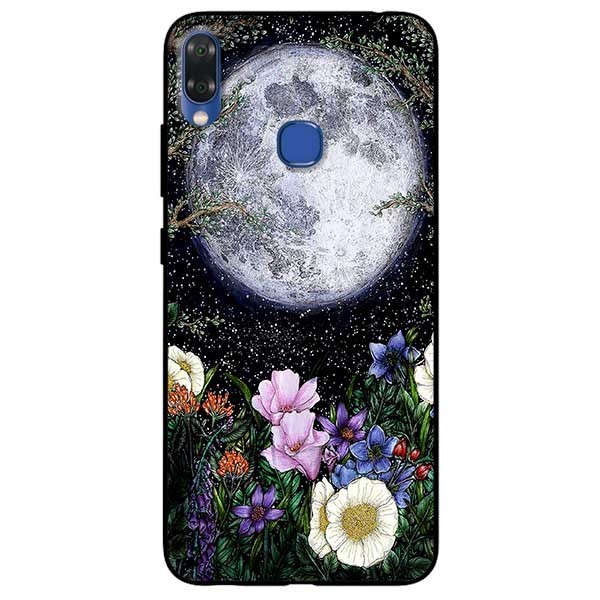 Ốp lưng dành cho Vsmart Joy 1+ mẫu Trăng Sáng Và Hoa