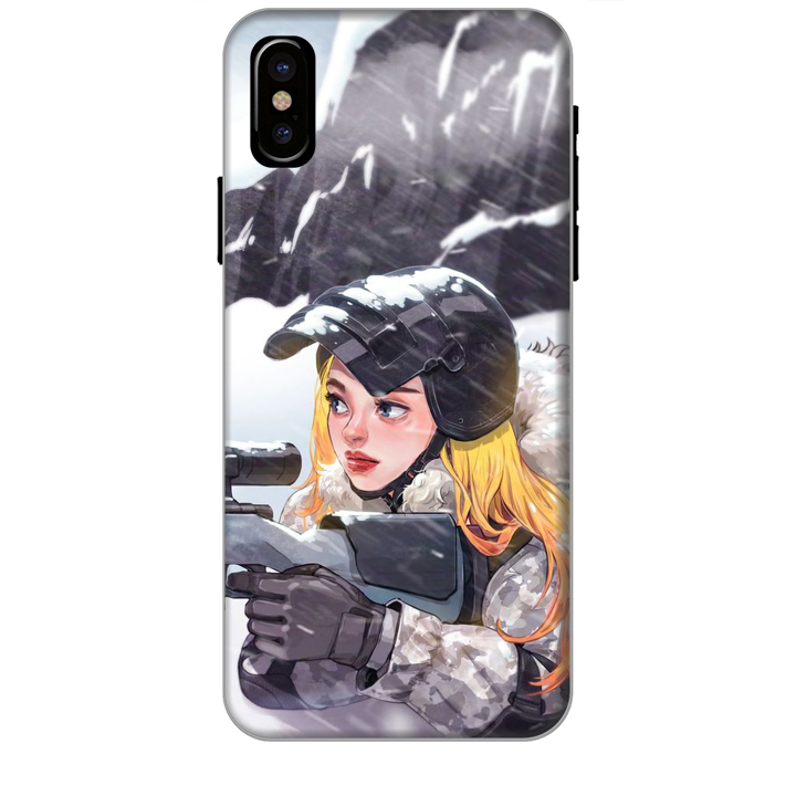 Ốp lưng dành cho điện thoại IPHONE XS hình PUBG Mẫu 11
