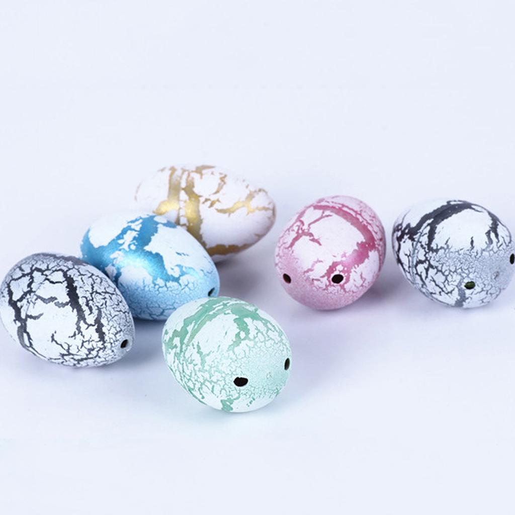 60 Mini Trắng Magic Trứng Khủng Long W Crack Màu DINO Mẫu Nước Nở Đồ Chơi