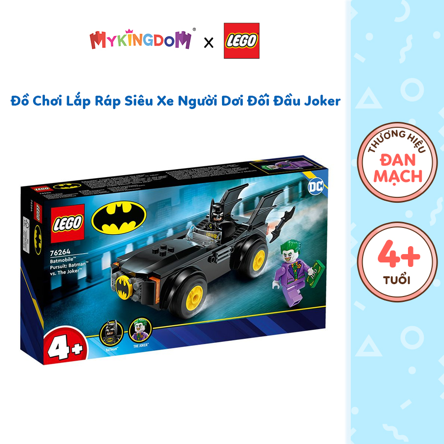 Đồ Chơi Lắp Ráp Siêu Xe Người Dơi Đối Đầu Joker LEGO STAR WARS 76264 (54 chi tiết)