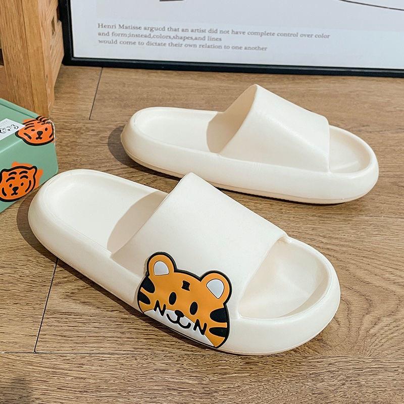 Dép Quai Ngang Hình Hổ Siêu Cute Chất Liệu Cao Su Non Cao Cấp, Đế Chắc Chắn, Dẻo Dai, Giúp Tăng 3Cm 024