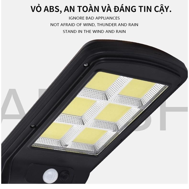 Đèn năng lượng mặt trời cảm biến thông minh 60W có điều khiển