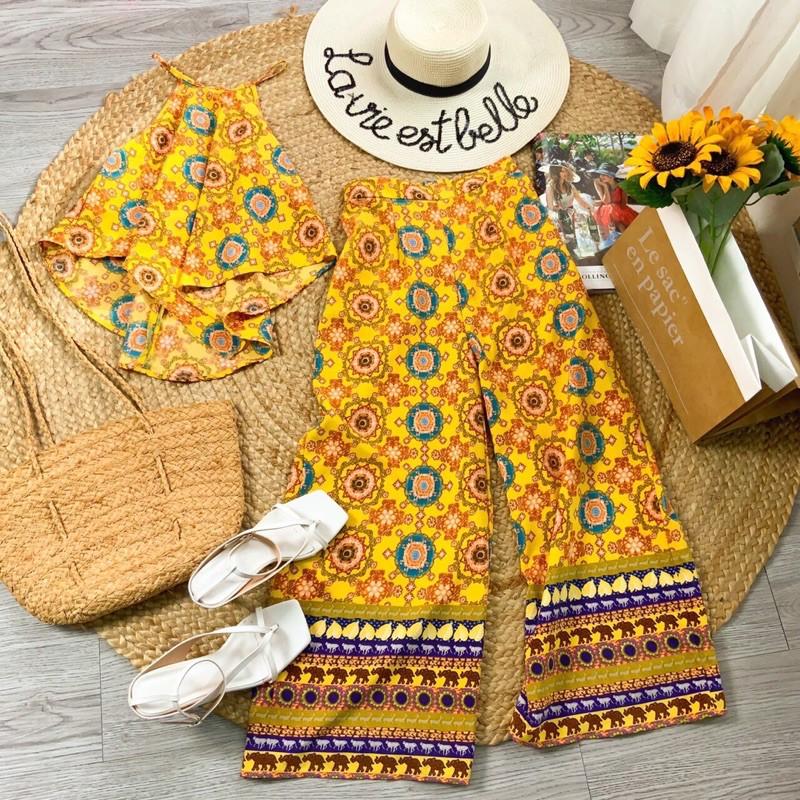 S86 , Set áo yếm thổ cẩm