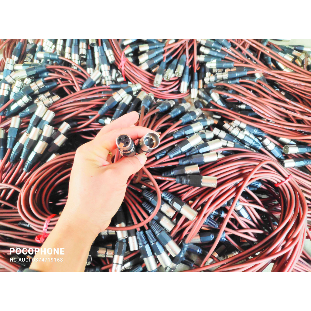 Xả kho lấy tương tác ... Dây canon - canon đực cái - cáp âm thanh dây tín hiệu canon ra canon loại đẹp