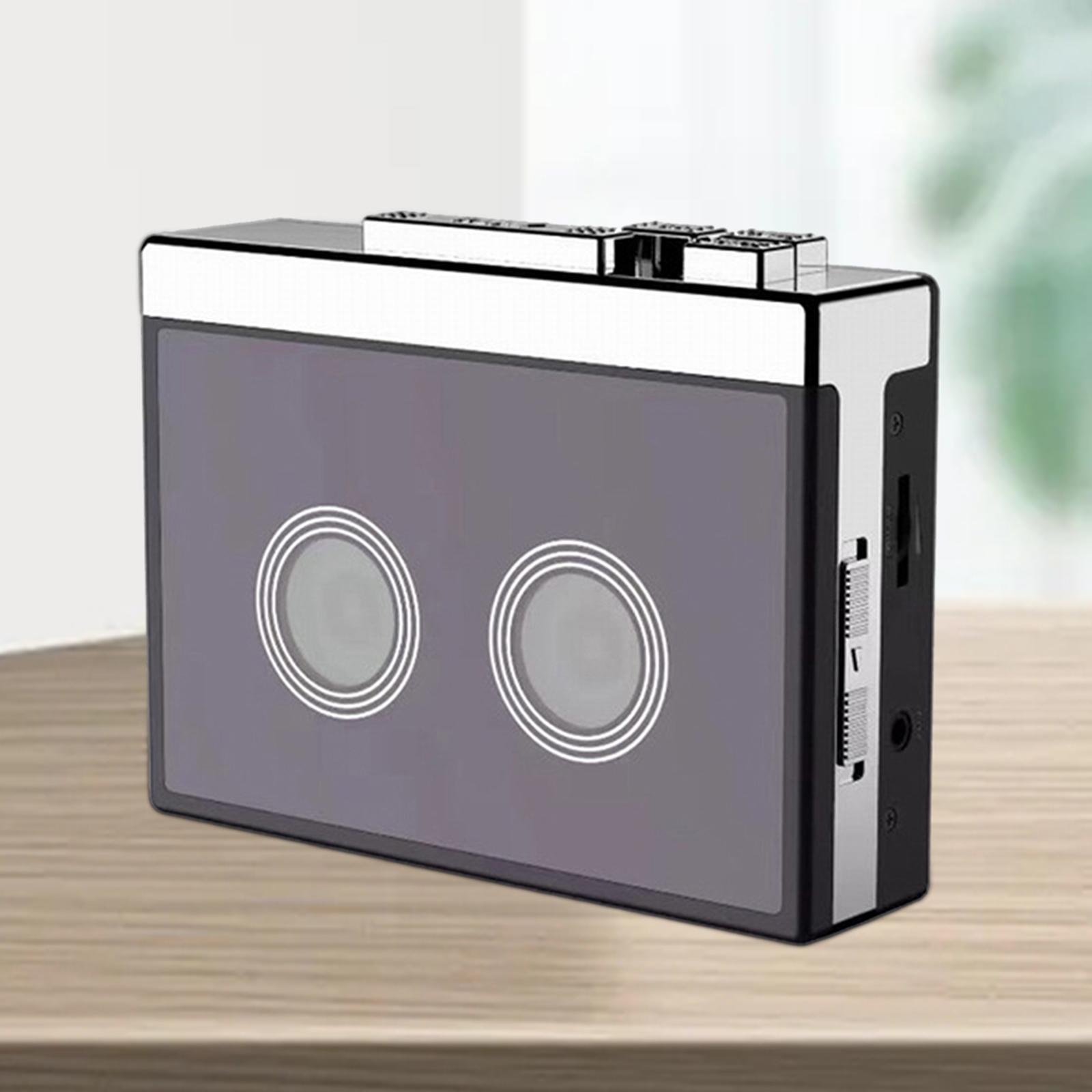 Cassette Player FM Vintage Portable HiFi Walkman for Language Learning