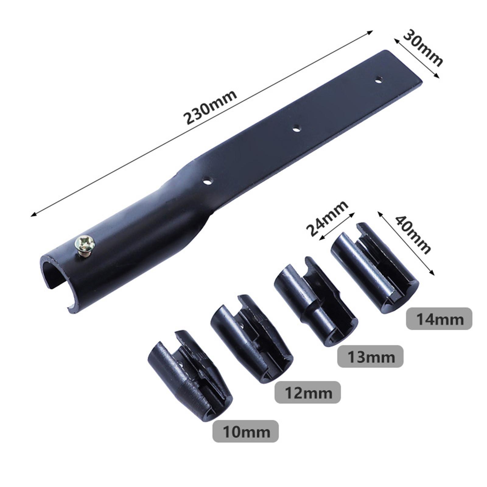 Ceiling Integrated Socket Set 10-14mm Hex Socket Socket Wrench for Household