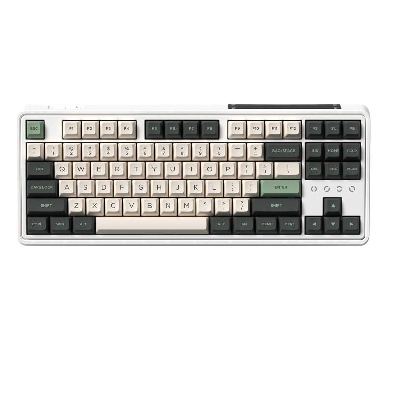 Bàn phím máy tính FL-Esports CMK87SAM Tropical Forest 3 Mode _Mới, hàng chính hãng