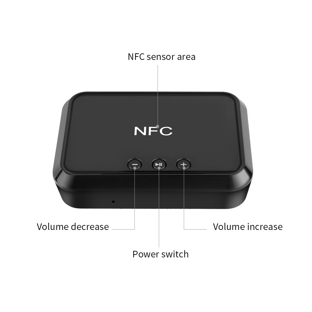 ROGTZ Thiết Bị Nhận Bluetooth, NFC Cho Loa Và Amply BL-B10 - Hàng Nhập Khẩu