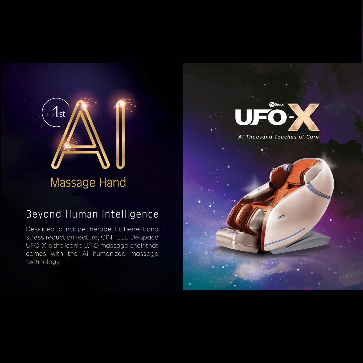 Ghế massage Gintell DeSpace UFO-X