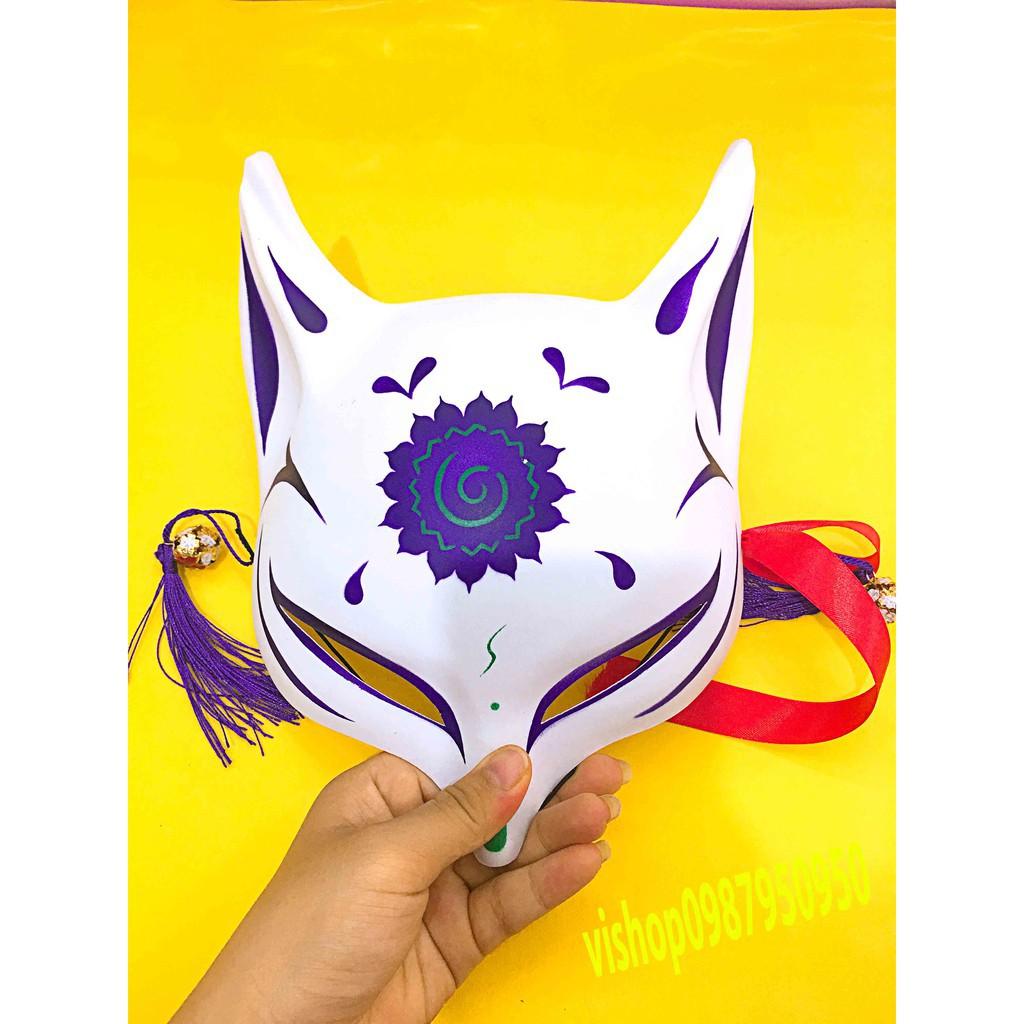 Mặt nạ cáo hồ ly anime hóa trang - mặt nạ hàng đẹp mã KAT68 Yg51