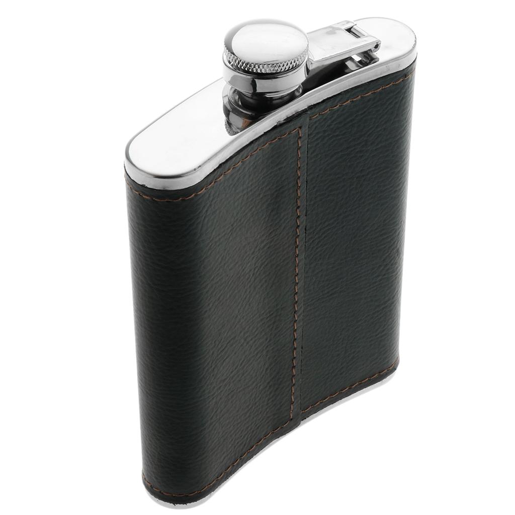 Russia High Grade Hip Flask 230ml/8oz Stainless Steel Flagon Whiskey Bottle
